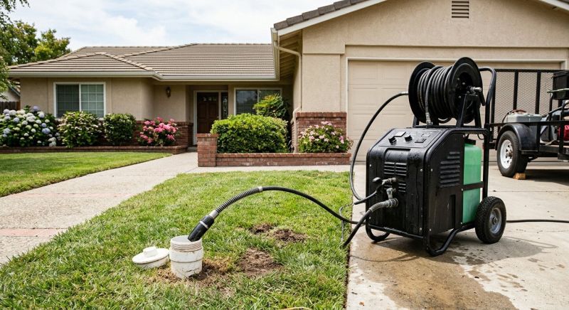 Sewer Line Cleaning in Sacramento, CA