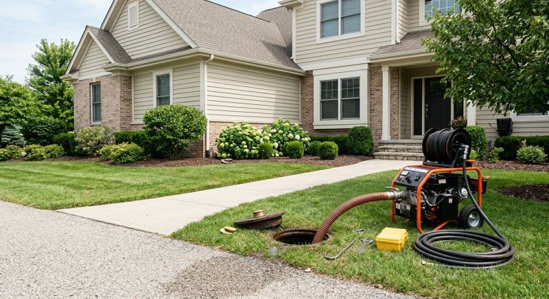 Sewer Pipe Clearing in Columbus, OH